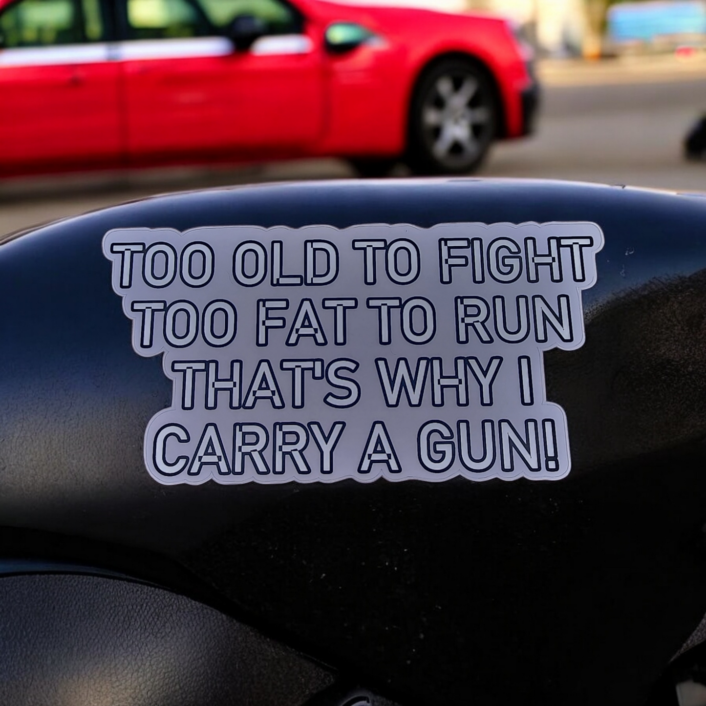 Why I carry decal
