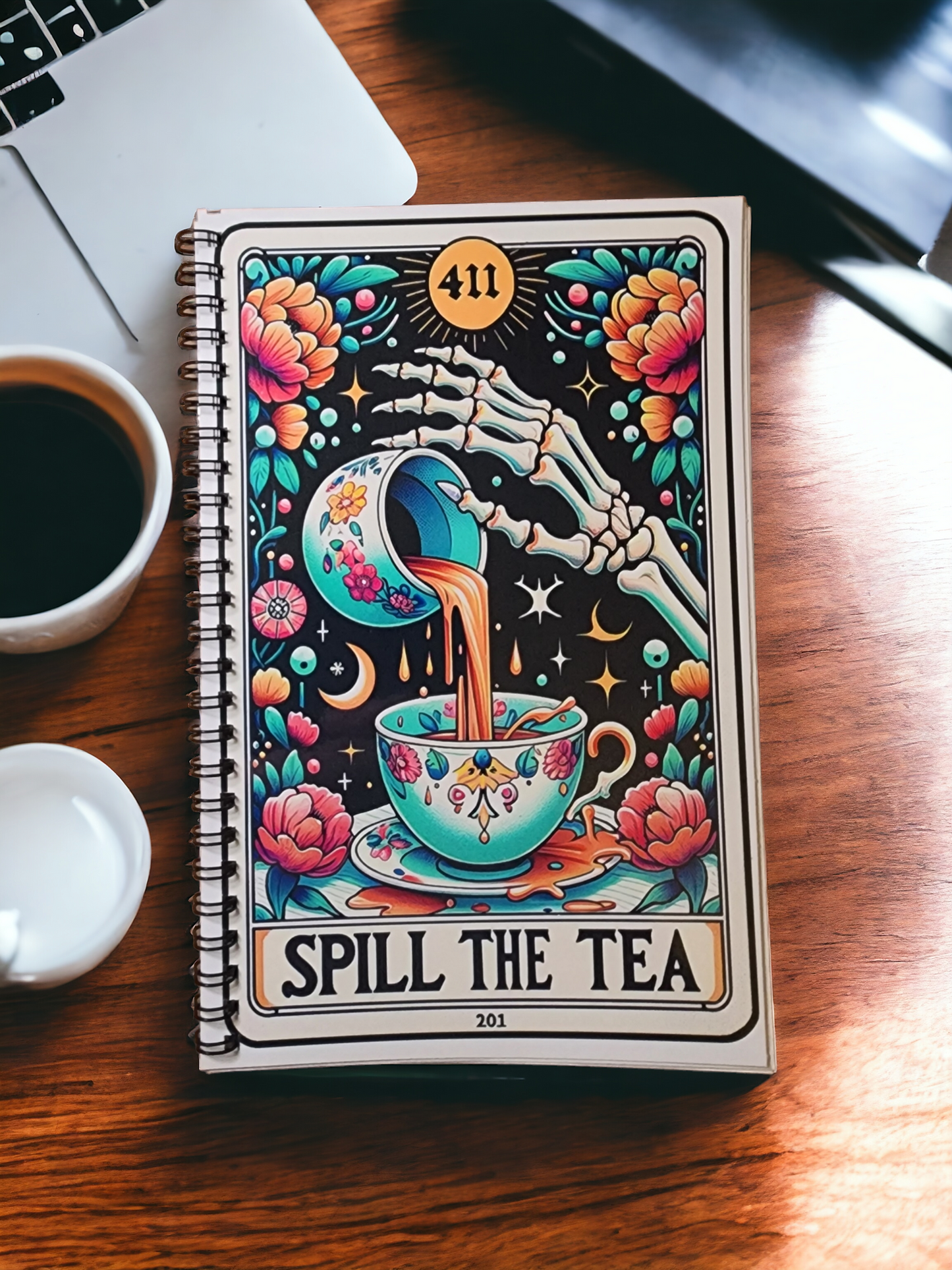 Funny Tarot notebook