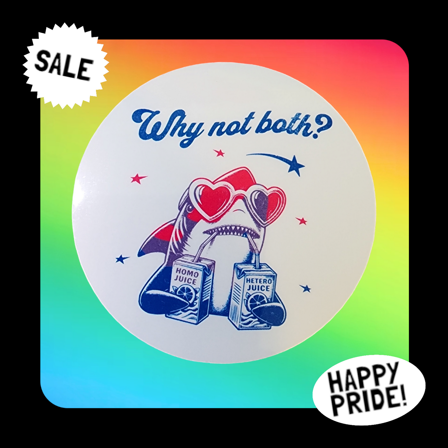 Pride stickers (options available)