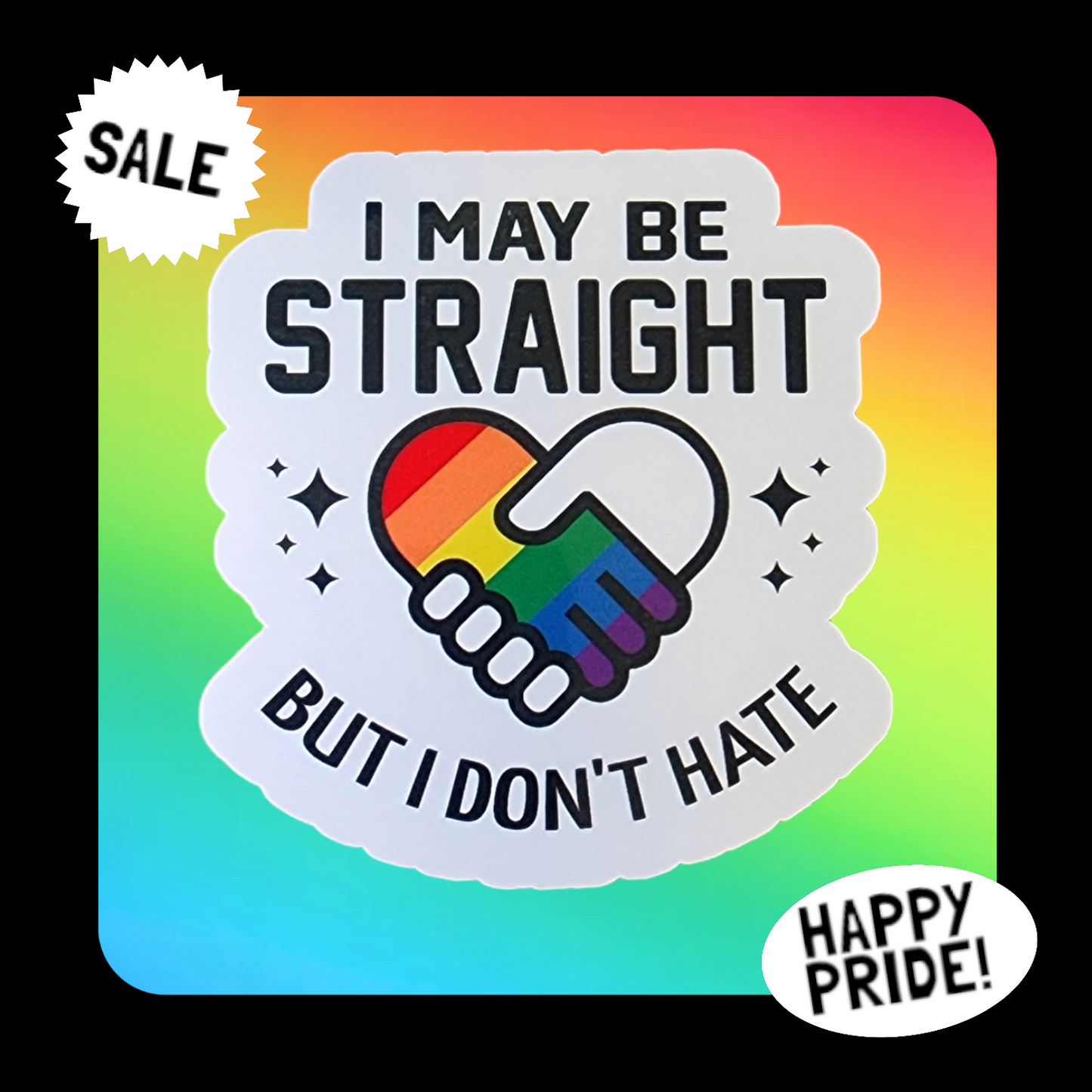 Pride stickers (options available)