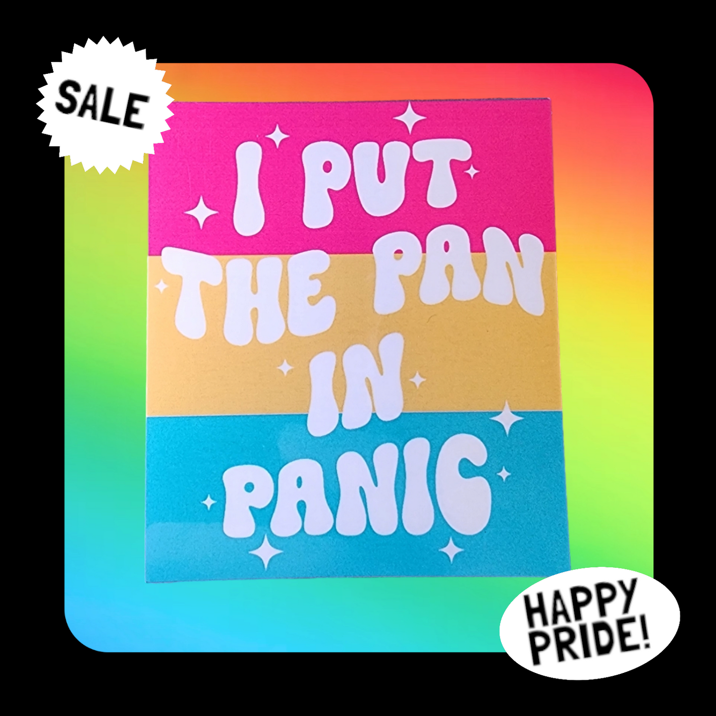 Pride stickers (options available)